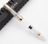 czxwyst Toso 618 Fountain Pen, Transparent with Golden Clip