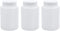 Sscon 3Pcs 500ml Plastic Wide Mouth Laboratory Reagent Bottles, Sample Sealing Bottles in White