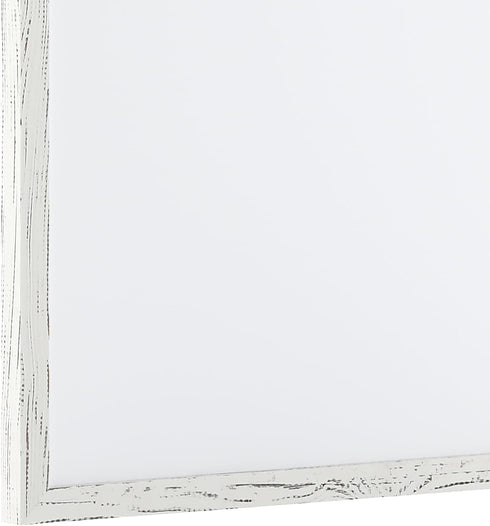 Flash Furniture Bristol Wall Mount White Board, 24" x 36", Included Dry Erase Marker, 4 Magnets, Eraser