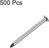 uxcell Small Tiny Hardware Nails, Carbon Steel 1.4X19mm for DIY Decorative Wooden Boxes, 500pcs