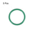 uxcell Fluorine Rubber O-Rings, 32mm OD, 25.8mm ID, 3.1mm Width FKM Seal Gasket for Machinery Plumbing, Pack of 5
