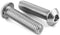 M8-1.25 x 50mm Button Head Socket Cap Screws, Stainless Steel 18-8 (304), Full Thread, Quantity 10