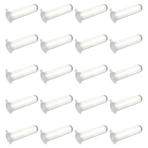 Bettomshin 300Pcs 5ml Round Bottom Centrifuge Tubes with Snap Cap, Transparent Mini Plastic Test Tubes