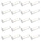 Bettomshin 300Pcs 5ml Round Bottom Centrifuge Tubes with Snap Cap, Transparent Mini Plastic Test Tubes