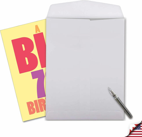 NobleWorks 70th Birthday Greeting Card, Jumbo (8.5 x 11 Inch), Fun Card for Milestone 70 Years Old Birthdays