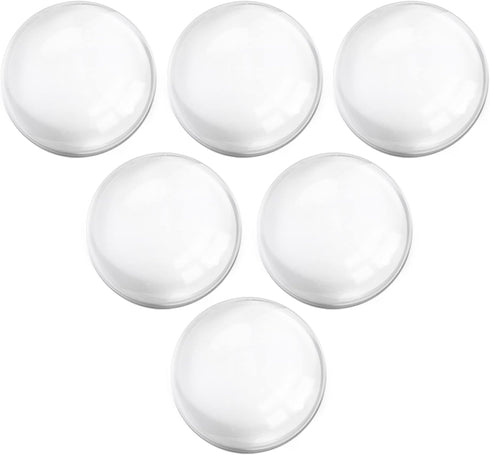 Ravinte Hardware Door Stopper Wall Protector, Clear Door Bumpers with Strong Adhesive for Kitchen Cabinets, 12pcs