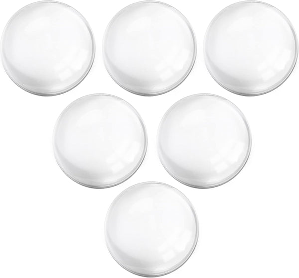 Ravinte Hardware Door Stopper Wall Protector, Clear Door Bumpers with Strong Adhesive for Kitchen Cabinets, 12pcs