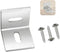 Table Top Fasteners, 20 Pack Z Clips for Table Tops with 60 pcs Screws, Adjustable Corner Braces