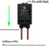 12v 12V-72V 328ft Switch,40A Remote Control Relay Switch, DC Wireless Switch Long Range, Waterproof Relay RF Remote