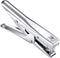 ONDY Heavy Duty Plier Stapler, Hand Held 20-Sheet Stapler with 1000 Staples and Staple Remover Tool, Silver