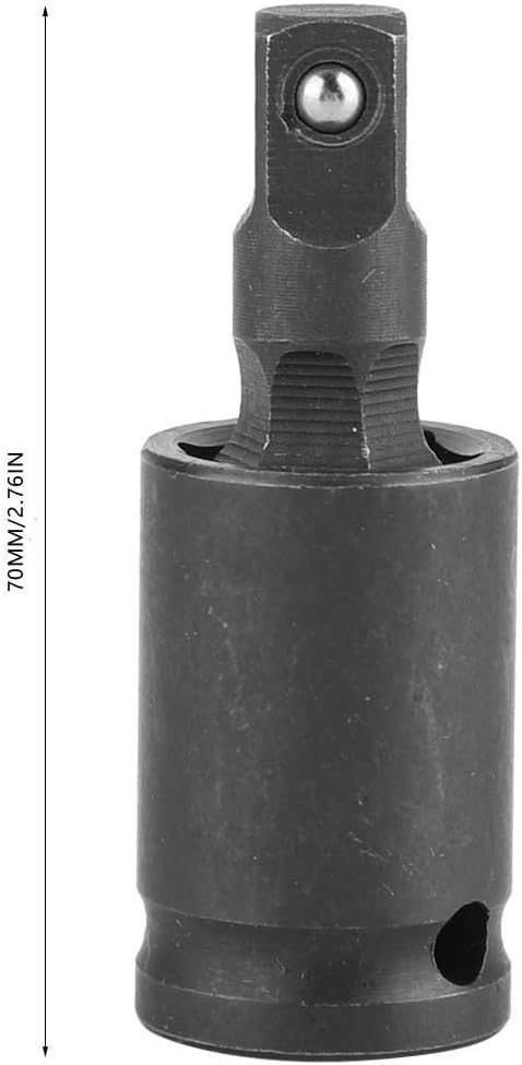 YWBL-WH Pneumatic Wrench Universal Joint Swivel Sockets - 1/2 in Air Impact Wobble Socket Adapter
