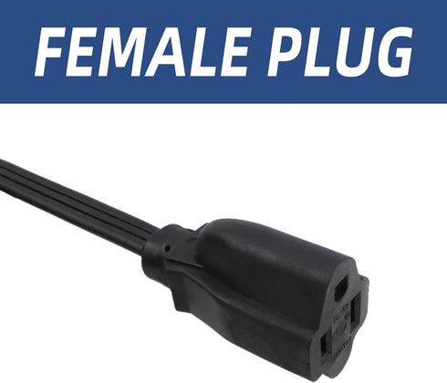 EP 9 Ft Heavy Duty Appliance Extension Cord, 14 Gauge 3 Prong SPT-3 Cable for Major Appliances