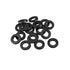 uxcell Rubber Flat Washers, 20mm OD, 10mm ID, 3mm Thickness, Pack of 20 for Faucet Pipe