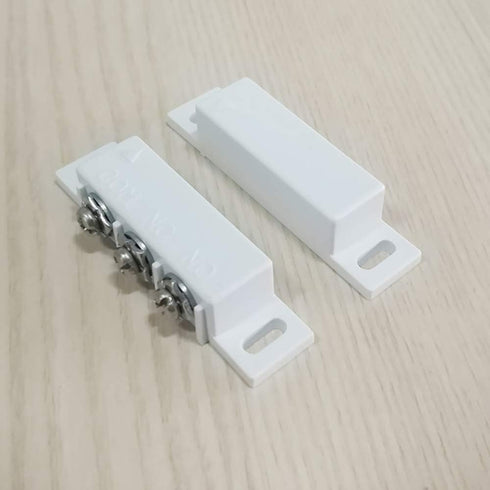 2 Sets NO&NC Magnetic Switch Door Contact Sensor, Surface Mounted
