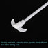MECCANIXITY PTFE Electric Stirring Rod 300x52mm, Overhead Stirrer Mixer Shaft with Foldable Paddle, 2Pcs
