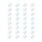 MECCANIXITY Magnetic Stirrer Mixer Stir Bar Rod, 10mm PTFE Coating Magnet for Laboratory, 32 Pcs