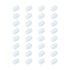MECCANIXITY Magnetic Stirrer Mixer Stir Bar Rod, 10mm PTFE Coating Magnet for Laboratory, 32 Pcs