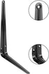 Biugaaufai 24 Pack 10" 8" 10 Inch x Heavy Duty Metal Shelf Brackets, Floating Shelf Bracket, L Brackets for Shelves