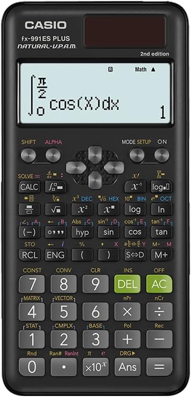 Casio fx-991ES Plus Scientific Calculator, 417 Functions, Natural Display