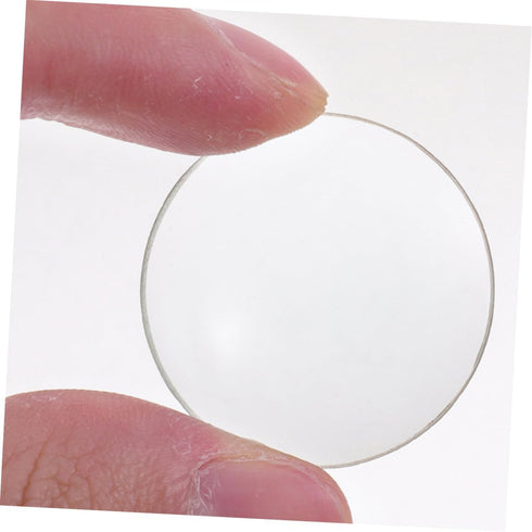 2pcs 30mm 50mm Double Convex Lens Diameter Focal Length Optical Glass for Physics Experiments and Educational Tools