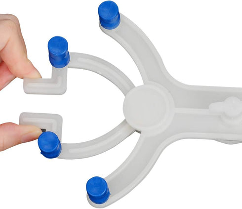 StonyLab Adjustable Double Burette Clamp - Spring Loaded Butterfly Style Lab Accessory
