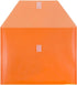 JAM PAPER Plastic Envelopes with Hook & Loop Closure - Letter Booklet - 9 3/4 x 13 - Orange - 3/Pack