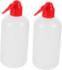 Luxshiny 2 pcs Graduated Narrow Mouth Wash Bottle Plastic Laboratory Washing Bottle
