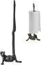 Jeonz Cast Iron Paper Towel Holder Countertop, Frog Leg Toilet Paper Holder Stand,