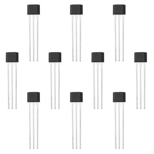 ZCZQC 10PCS Linear Hall Effect Sensors, 49E OH49E SS49E S49E TO-92 for Electric Vehicle Motor Repair
