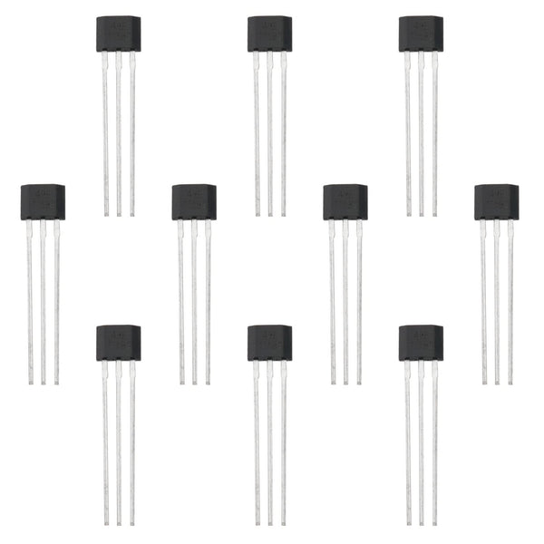 ZCZQC 10PCS Linear Hall Effect Sensors, 49E OH49E SS49E S49E TO-92 for Electric Vehicle Motor Repair