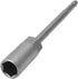 Utoolmart 1/4" Quick-Change Hex Shank Nut Setter Driver Drill Bit, 150mm Length, Metric No-magnetic, 1 Pcs