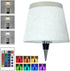 Wireless Bottle Lamp,Small Bedside Table Lamp,RGB LED Bottle Light with Remote Dimmable(RGB