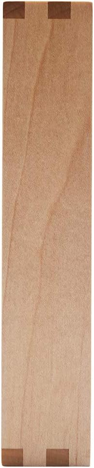 pandapark Wood Organizer Tray, Black Walnut, Desk & Drawer Storage Box (Maple Master)
