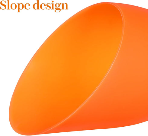 LIFKOME 5.51X3.54 Inch Set 5 Plastic Lampshade Replacement Horseshoe Lamp Cover of Lightweight Colored Lamp Shades