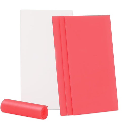 Dental Base Plate Wax Sheets - Pink Denture Baseplate Casting Modeling Wax, 20PCS for Jewelry Wax Carving