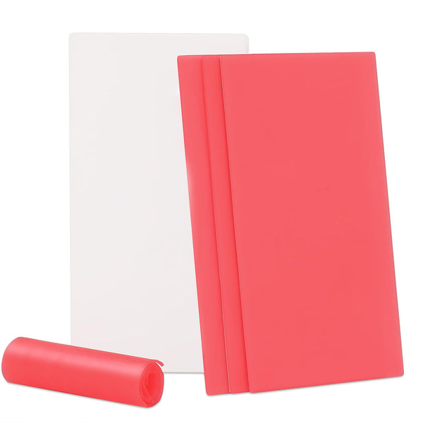 Dental Base Plate Wax Sheets - Pink Denture Baseplate Casting Modeling Wax, 20PCS for Jewelry Wax Carving