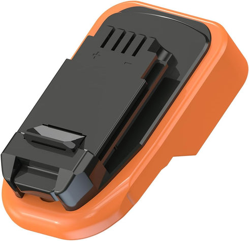 1x Adapter Run Tools, Fits Black & Decker, Compatible with Porter Cable 20v MAX Tools, Adapter Only
