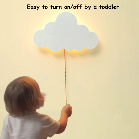 Azorteja Cloud-Night-Light for Bedroom, Kawaii Kids Cloud Lights Baby Nursery, Cute Floating Lamp Room Decor