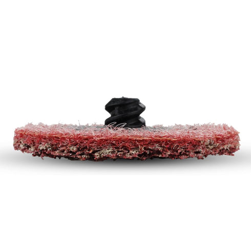 2" 25 Pack BHA Surface Conditioning Quick Change Discs, Red (Medium) Prep Pad