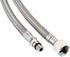 EZ-Fluid 20-Inch Long Faucet Connector Braided Stainless Steel Supply Hose, 3/8-Inch Female x M10 Male Connector (2Pcs)