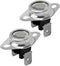 2 PCS Vaticas L350F Limit Switch Thermostat for Amana Goodman Furnace Replace 47-22861-01, 350 °F Cut Out