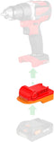 Adapter Upgrade for Milwaukee M18 Tools, Compatible with Ridgid 18V Batteries, 1 Adapter Only