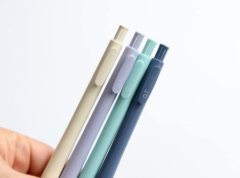 Solid Color Mechanical Pencil Set for Writing and Drawing, 0.7mm Point, Pack of 8
