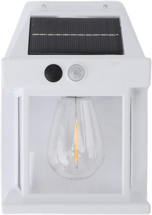 Pomya Solar Wall Lights Outdoor, Solar Wall Sconce Motion with Automatic Switch,