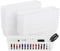 Lnrueg 20 PCS Classroom Storage Baskets - 10.2 x 3.1 x 2.4 inches, Durable Plastic Pencil Organizers for Home School
