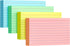 YIZUUN Colored Index Cards 3x5, 200 Pack, 180gsm Heavy Ruled Index Cards, Flash