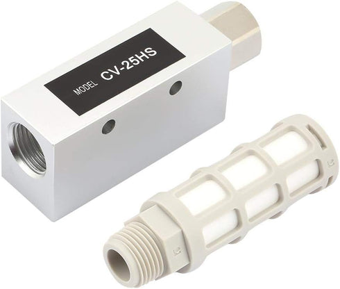 CV-25HS Compressed Air Regulators Pneumatic Air Exhaust Vacuum Vacuum Generator Generator Ejector with Silencer,Vacuum Generator