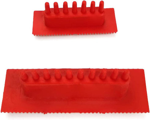 4 Pieces Wood Graining Tool, Rubber Knurling Tool for Wood Pattern Graining on All Surfaces