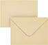 Juvale 100 Pack 4x6 Envelopes for Invitations, V-Flap Kraft Paper for Wedding RSVP, Birthday, Graduation (A6, Light