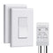 Wireless Light Switch and Receiver Kit, Ortis 300ft RF Range Wireless Wall